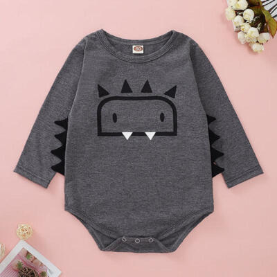 

Autumn Newborn Baby Boy Girl Kid Clothes Long Sleeve Romper Bodysuit Jumpsuit US