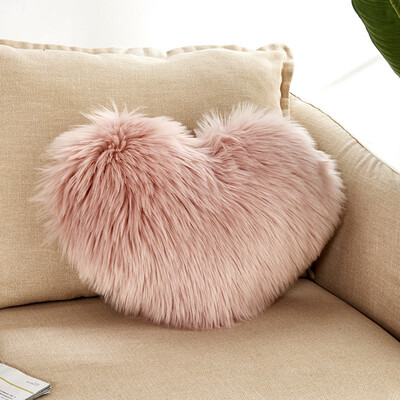 

Siaonvr Heart Shaped Throw Pillow Cushion Plush Pillows Gift Home Sofa Decoration