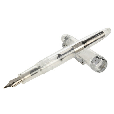 

Siaonvr NEW Jinhao 992 Spiral Transparent Colourful Office Fine Nib Fountain Pen