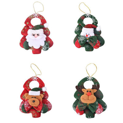

Christmas Hang Decoration Xmas Snowman Tree Hanging Ornaments Gift Children Santa Toy Doll Hang Decorations
