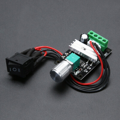 

6V 12V 24V 3A PWM DC Motor Speed Controller Forward Reverse w Switch