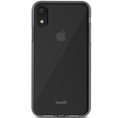

Moshi Moss Apple New iPhone XR Mobile Shell Cover 61 Inch All-inclusive Drop Transparent Soft Shell Bright Edge Shell Vitros Black