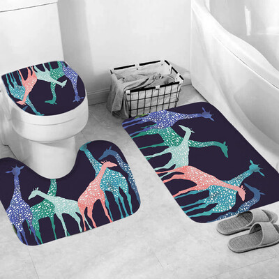 

〖Follure〗3pcs Non-Slip Fish Scale Bath Mat Bathroom Kitchen Carpet Doormats Decor