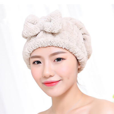 

Cute Princess Cap Microfiber Soft Water Absorption And Quick-Drying Lint-Free Pineapple Dry Hair Cap