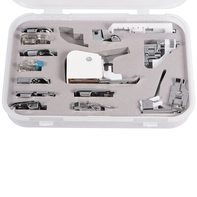 

Greensen 15Pcs Presser Foot for Brother Janome Singer Multifunctional Sewing Machine Accessories Kit