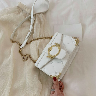 

Summer new ins super fire bag female 2019 new Korean version of the wild single shoulder slung fashion chain small square bag