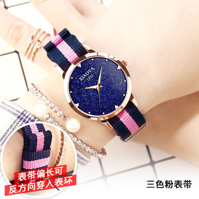 

Womens watches womens waterproof fashion ins college original dormitory trend quartz leisure students Korean version of the