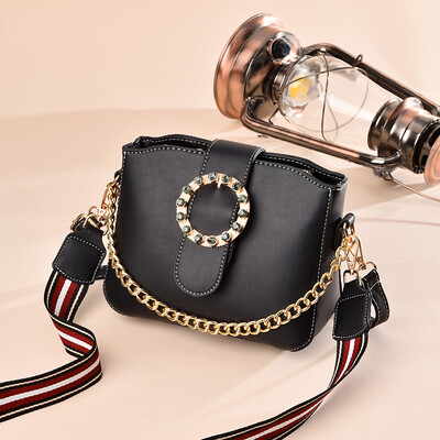 

Bucket bag female summer fresh small slung ins Joker chain foreign-style texture shoulder portable