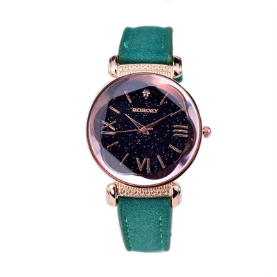 

New Fashion Gogoey Brand Rose Gold Leather Watches Women ladies casual dress quartz wristwatch reloj mujer 533