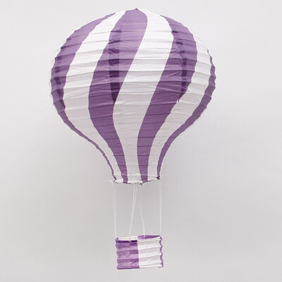 

FUNNYBUNNY 1PC Rainbow Hanging Paper Lantern Hot Air Balloon for Wedding Birthday Party Decorations