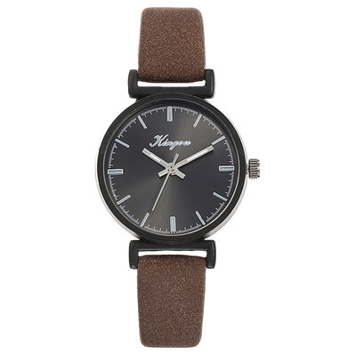 

Fashion Style Women Watch Geneva Simple Dial Wristwatch Business Leather Strap Ladies Casual Clock Montre Femme