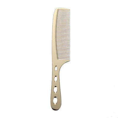 

Anti-static Stainless Steel Barbers Comb Pro Salon Combs Hair Cutting Tools
