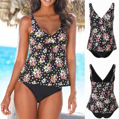 

Roseonmyhand Womens Swimming Tankini Padded Swimsuit Monokini Push Up Bikini Sets Swimwear