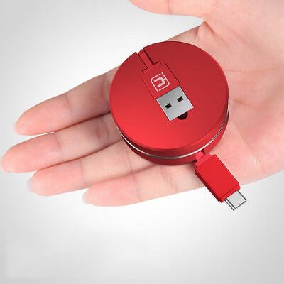 

Kafir Telescopic Flexible Portable Foldable Retractable Macaron Micro USB Data Charging Cable For Android Phones
