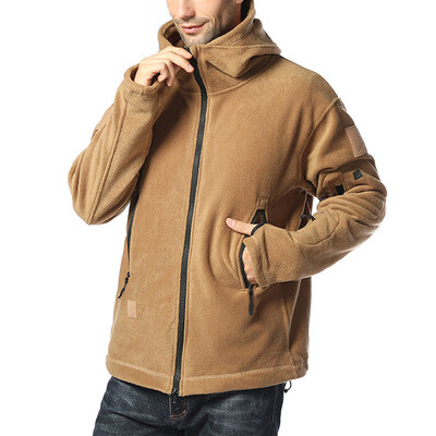 

Mens Winter Warm Fluffy Thicken Hooded Coat Hoodies Padded Jacket Outwear Top