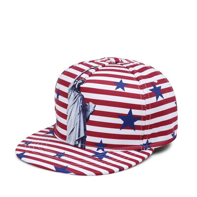 

NUZADA 3D Printing Caps Men Women Couple Hip Hop Cap Spring Summer Autumn High Quality Cotton Material Punk