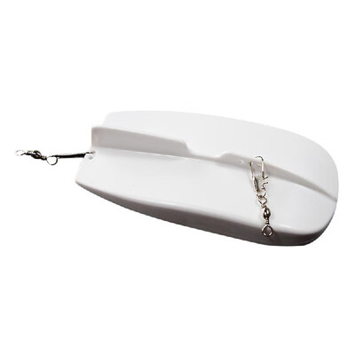 

Plastic Fishing Trolling Diving Board Fishing Lure Weight Board with Rotatable Swivel