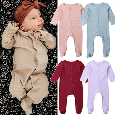 

Newborn Winter Clothes One Piece Pure Cotton Rompers Long Sleeve Warm Jumpsuits for Infants Baby Boy Girl 0-6 Months