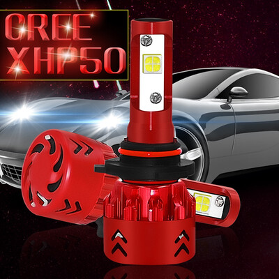 

​1Pair Car LED Headlights 12V 60W Super Brightness 6000K Automobile Fog Lights Waterproof H1 H3 H7 H4 9006 9005 Auto Head lamps