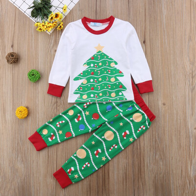 

Baby Kids Adult Family Matching Christmas Pajamas Set Sleepwear Nightwear Pyjamas