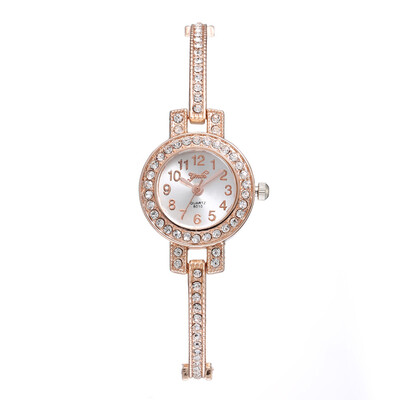 

Luxury fashion ladies bracelet bracelet watch full diamond fine table