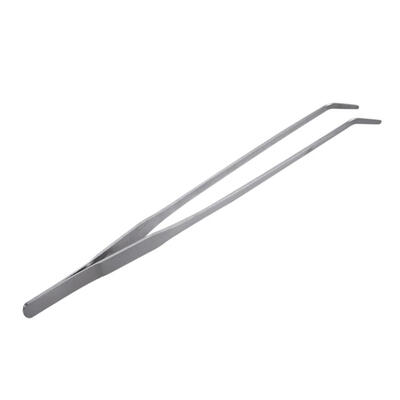 

Universal 27CM Aquarium Plant Shrimp Reef Tank Straight Tweezer Stainless