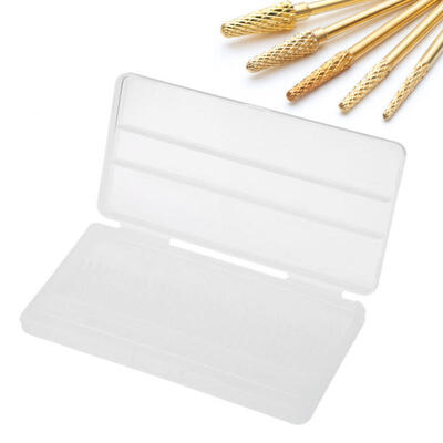 

Greensen 30 Holes Storage Box Manicure Drill Bits Container Holder Display Case Organizer