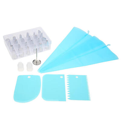 

32pcsset Cake Decorating Tools Icing Piping Cream Pastry Bag Nozzle Tips