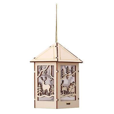 

〖Follure〗Christmas Decorations Lights Cabins Christmas Tree Decorations Ornaments Gift