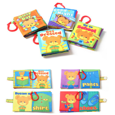 

New Cloth Book Baby Kids Boys Girls Intelligence Development Educational Toys