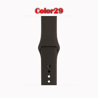 

Silicone Sports Band for Apple Watch Series 123 38MM 42MM Rubber Watchband for iWatch Volt series 4 40mm 44mm