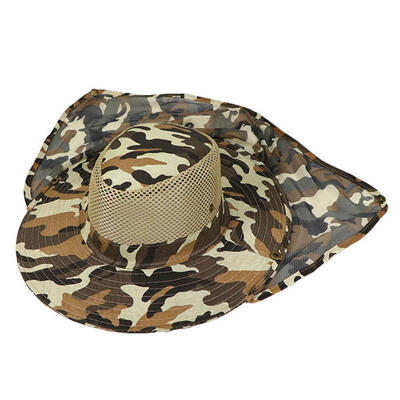 

Fishing Hiking Outdoor Face Sun Protection Neck Cover Wide Brim Flap Cap Hat