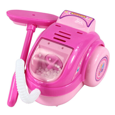 

Siaonvr Kids Role Play Vacuum Cleaner Hoover Realistic Toy Bule with Lights & Sounds