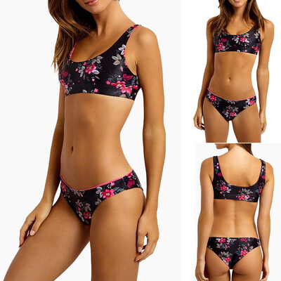 

Saidsome Women Sexy Push-Up Padded Bra Beach Halter Bikini Set Swimsuit Swimwear