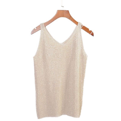 

KUN XUAN Womens Fashion Hot Drill Camisole 11873