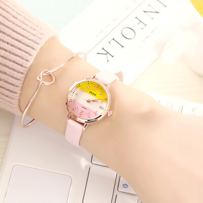 

Luxury atmosphere ladies square watch ladies trend with womens watch waterproof temperament goddess