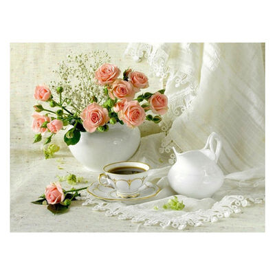 

New Hot European decorative painting diamond painting Household Decor DIY Crystal Fashion Flower Theme Crystal Paintings