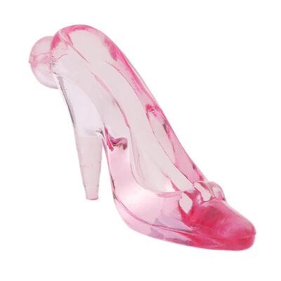 

24pcs Acrylic Crystal High Heel Shoes Crafts Ornaments Keychain Car Pendant
