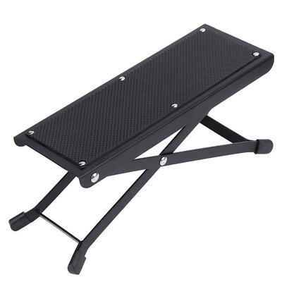 

Anti-Slip Guitar Foot Rest Stool Guitar Pedal 4 Adjustable Height Levels
