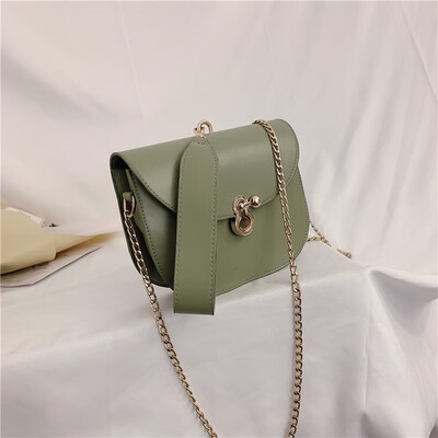

Bag female 2019 Japan&South Korea new womens bag tide casual wild shoulder bag Messenger bag handbag chain small square bag