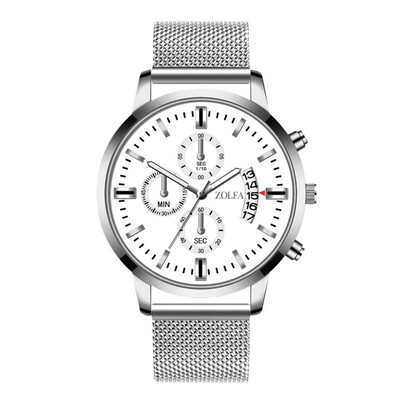 

Gobestart Luxury Watches Quartz Watch Stainless Steel Dial Casual Bracele Watch