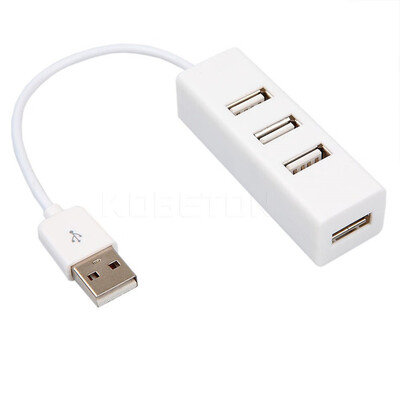 

4 Ports High Speed USB 20 Hub Splitter Adapter Expansion for PC MAC
