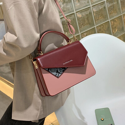 

New bag female 2019 popular new Korean version of the wild hit color foreign fashion chain slung French small crowd package