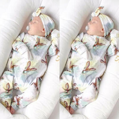 

Newborn Infant Baby Boy Girl Kids Cotton Romper Jumpsuit Bodysuit Clothes Outfit