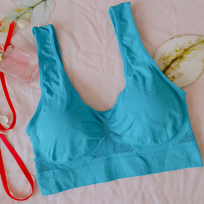 

〖Follure〗Ladies Seamless Sports Yoga Bras-Anti-sagging Sports Padded Push up Sleep Bra