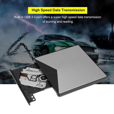 

Greensen USB30 External DVD Burner DOS Startup More Stable Data Transmission External CD Driver CD Driver External CD Driver