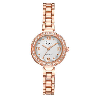 

New Ladies Watch With Rhinestone Luxury Wristwatch Women Clock Dress High Quality Fashion Watches Quartz relojes Lvpai