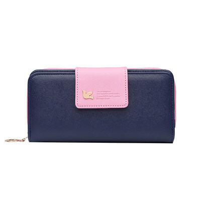 

Fashion Faux Leather Women Wallet Long Purse Clutch Hasp Zipper Card Coin Holder