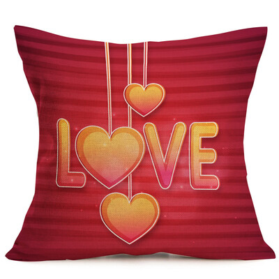 

Siaonvr Valentines Day Fashion Throw Pillow Cases Cafe Sofa Cushion Cover Home Decor B