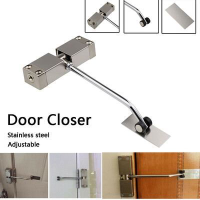 

Siaonvr Adjustable Automatic Strength Spring Door Closer Hinge Fire Rated Door Channel